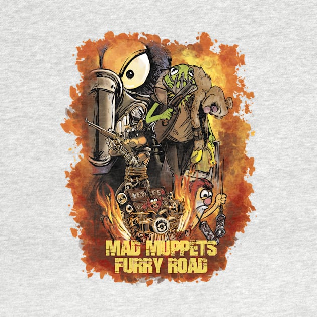 MAD MUPPETS FURRY ROAD by leckydesigns